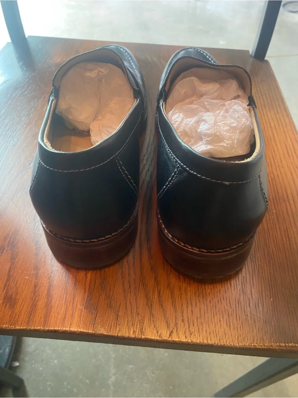 Penny Loafers Black Full Grain Leather Men’s 10.5 M | Original Box
